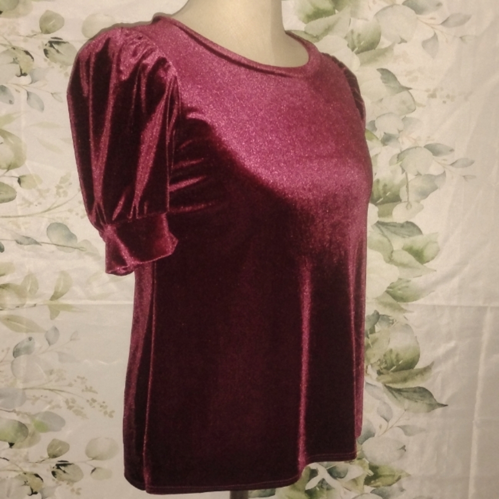 5For$12 Velvet Maroon Top